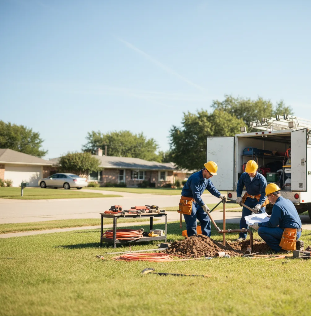 Water Heater Repair & Plumber in Round O